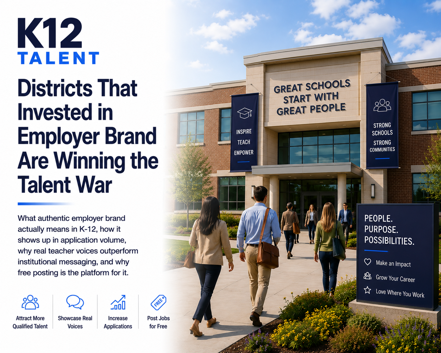 Districts That Invested in Employer Brand Are Winning the Talent War -- and the Results Are Showing Up in Application Volume